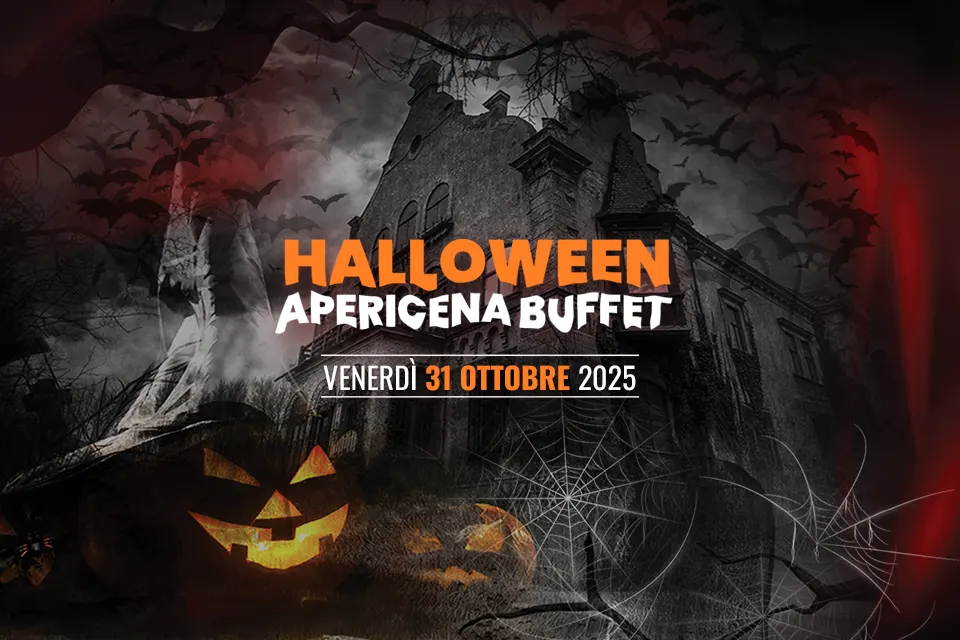 Cosa vi aspetta nel giorno più mostruoso dell’anno? Una ricca apericena a buffet di Halloween con prelibatezze artigianali preparate dai nostri chef e DJ set da brividi per far ballare anche i dannati.