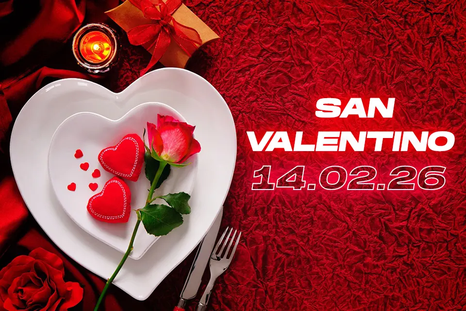 A San Valentino, come ogni anno, vi prenderemo per la gola e vi lasceremo senza parole. Per questo abbiamo preparato un menu sfizioso a base di pesce e di pizza per vivere una Cena ai Castelli Romani davvero indimenticabile.